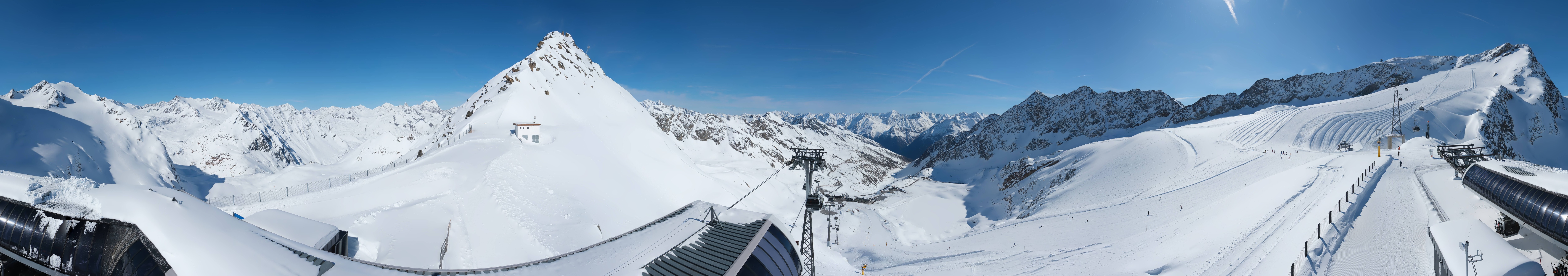 Archiv Foto Webcam Schwarze Schneid / Rettenbachgletscher