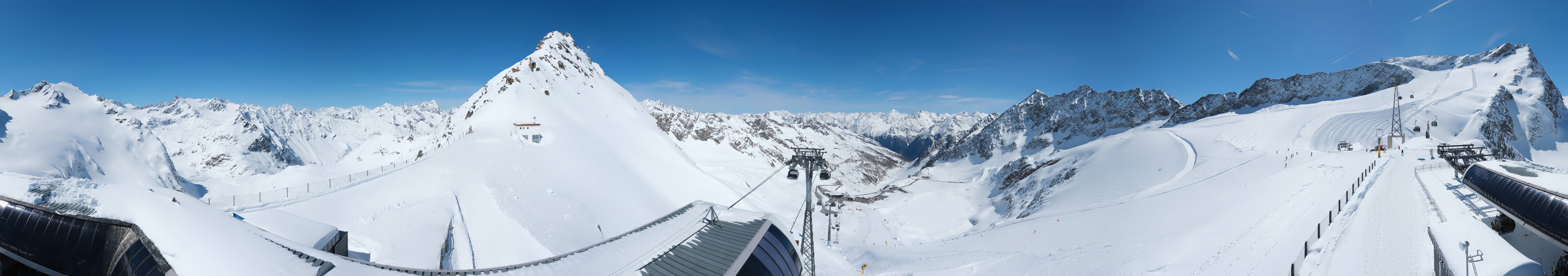 Archiv Foto Webcam Schwarze Schneid / Rettenbachgletscher