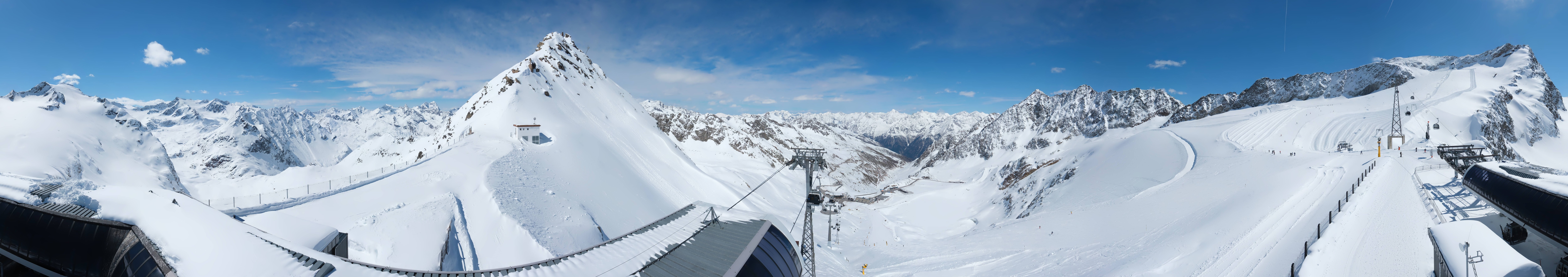 Archiv Foto Webcam Schwarze Schneid / Rettenbachgletscher