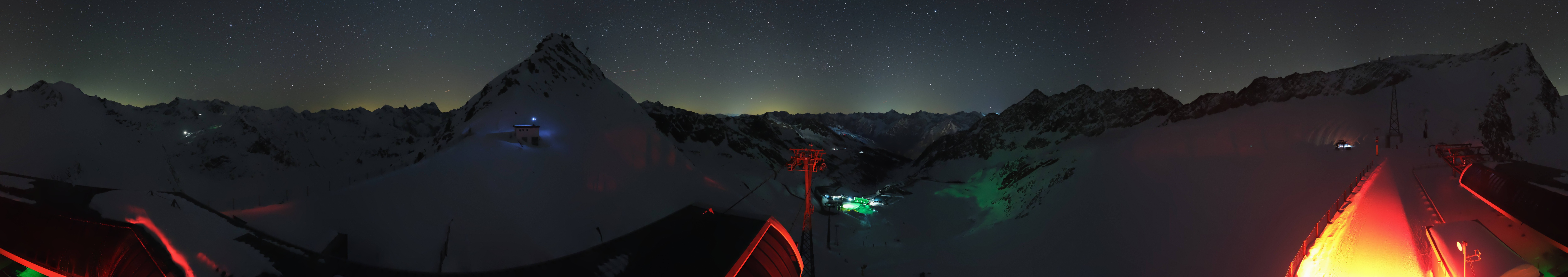 Archived image Webcam Rettenbach Glacier Sölden