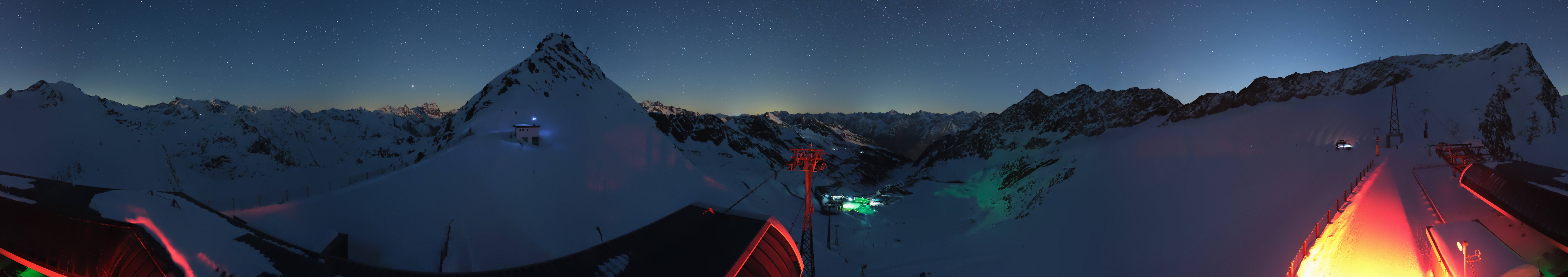 Archived image Webcam Rettenbach Glacier Sölden