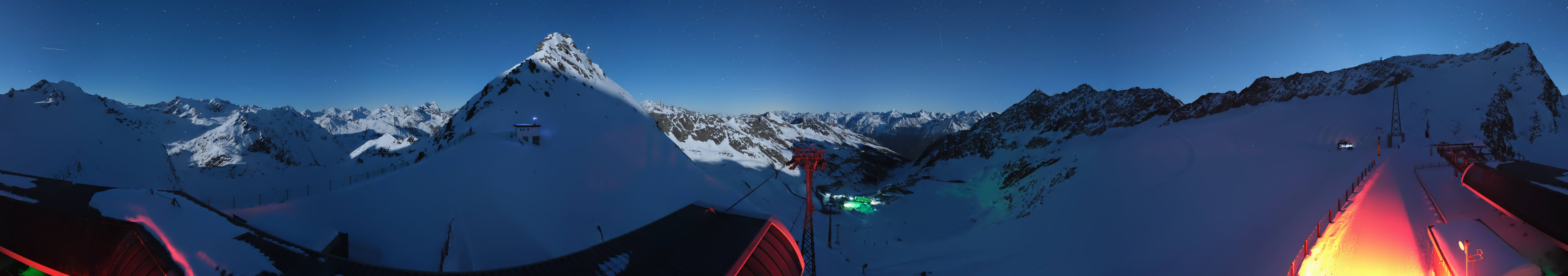 Archiv Foto Webcam Schwarze Schneid / Rettenbachgletscher