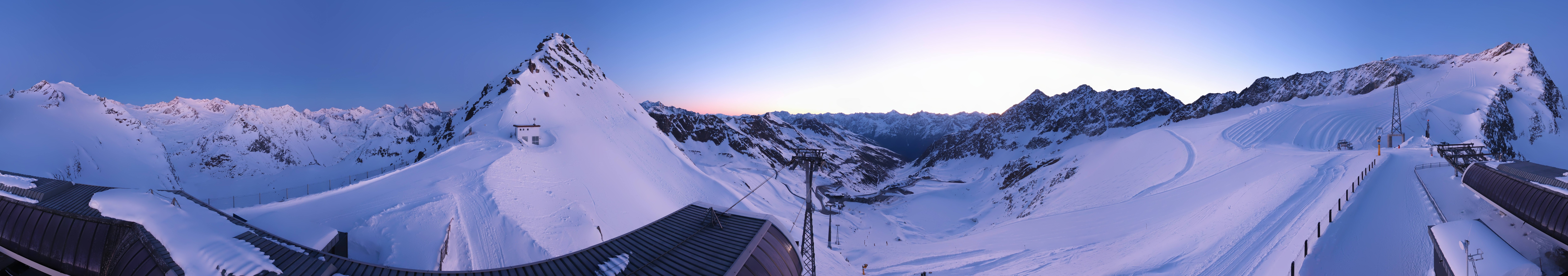 Archiv Foto Webcam Schwarze Schneid / Rettenbachgletscher