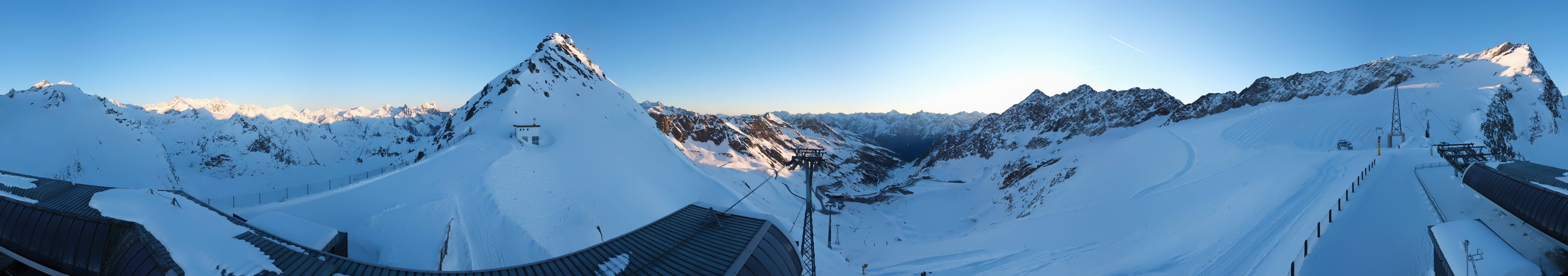 Archiv Foto Webcam Schwarze Schneid / Rettenbachgletscher