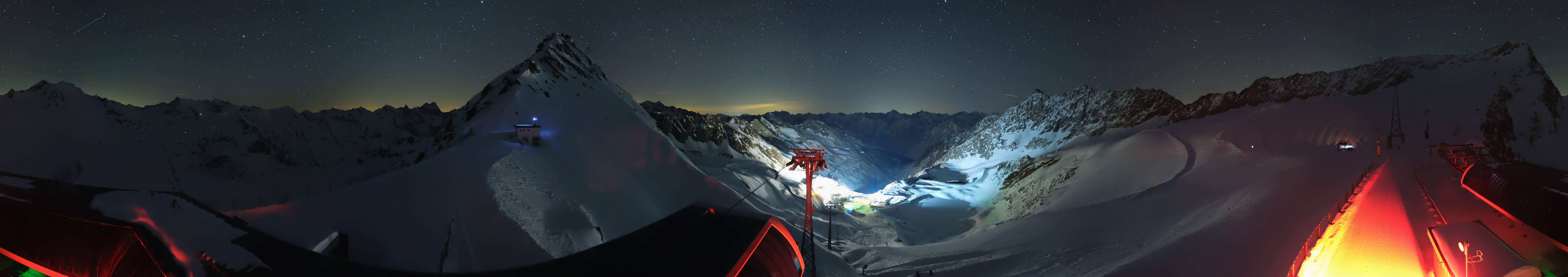 Archiv Foto Webcam Schwarze Schneid / Rettenbachgletscher