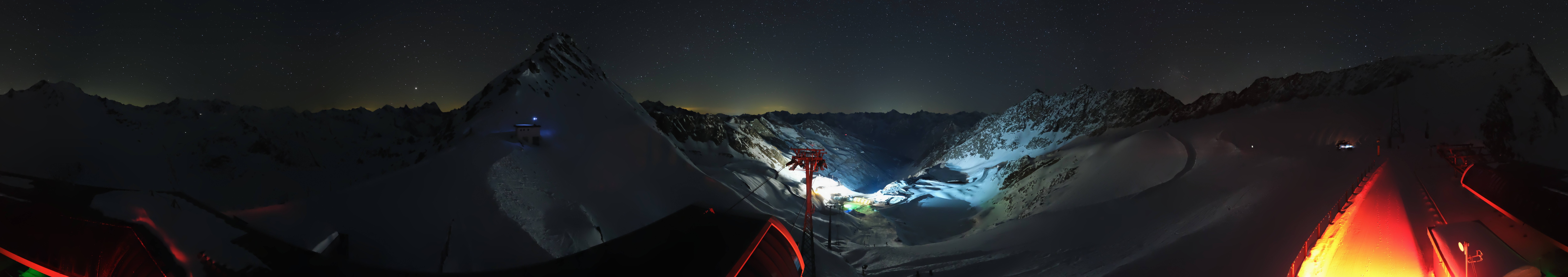 Archiv Foto Webcam Schwarze Schneid / Rettenbachgletscher