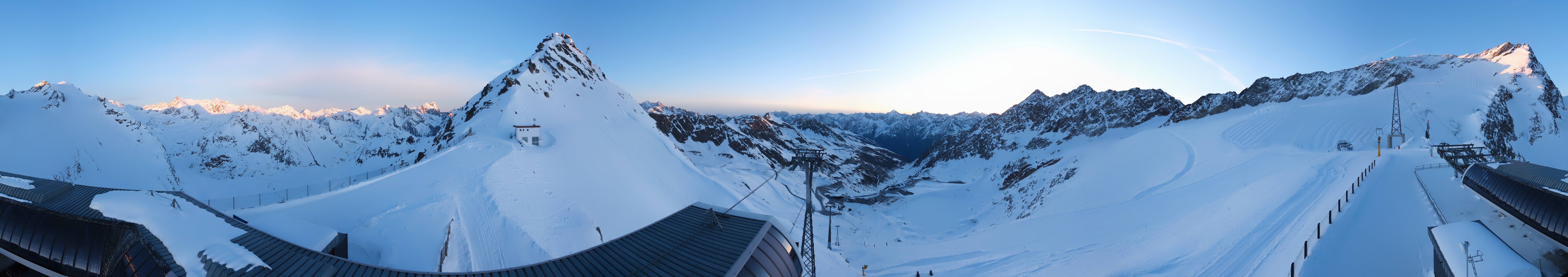 Archiv Foto Webcam Schwarze Schneid / Rettenbachgletscher