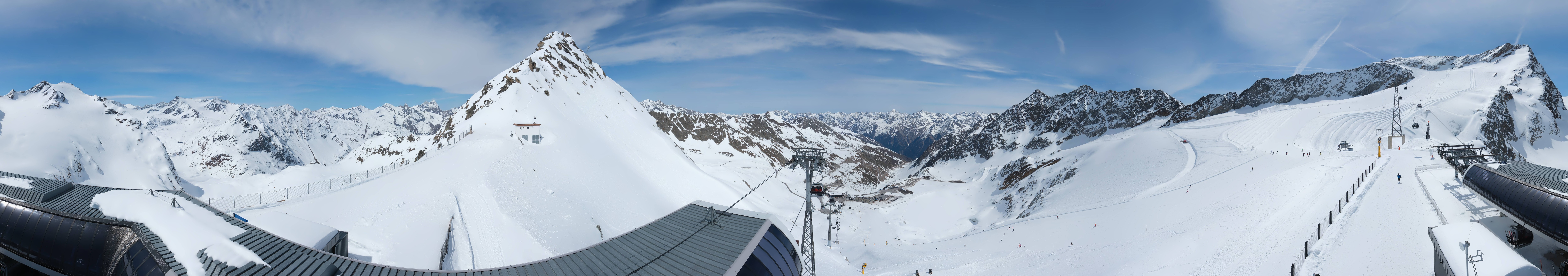 Archiv Foto Webcam Schwarze Schneid / Rettenbachgletscher