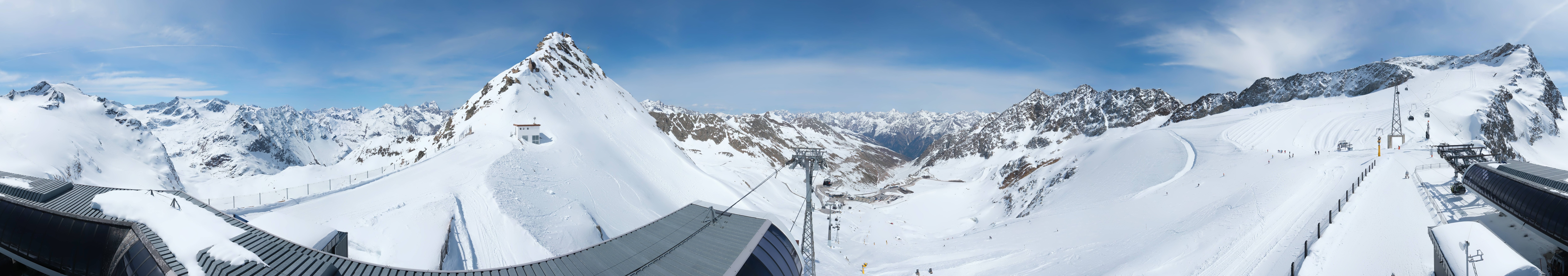 Archiv Foto Webcam Schwarze Schneid / Rettenbachgletscher