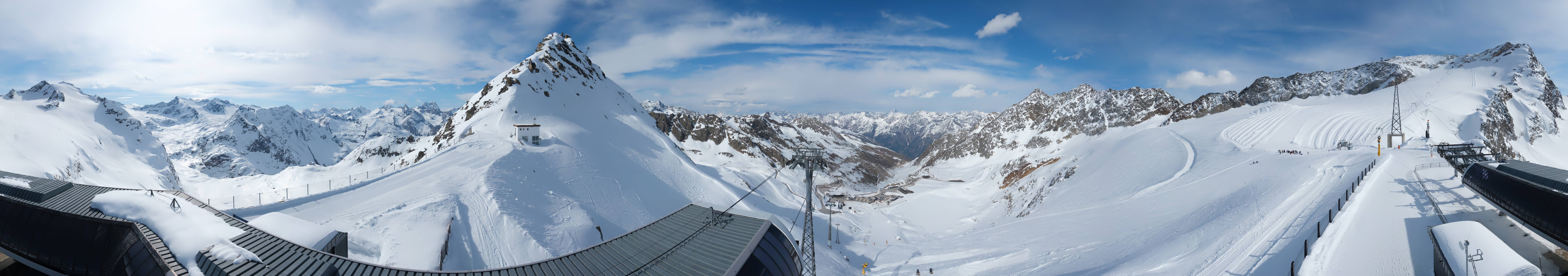 Archiv Foto Webcam Schwarze Schneid / Rettenbachgletscher