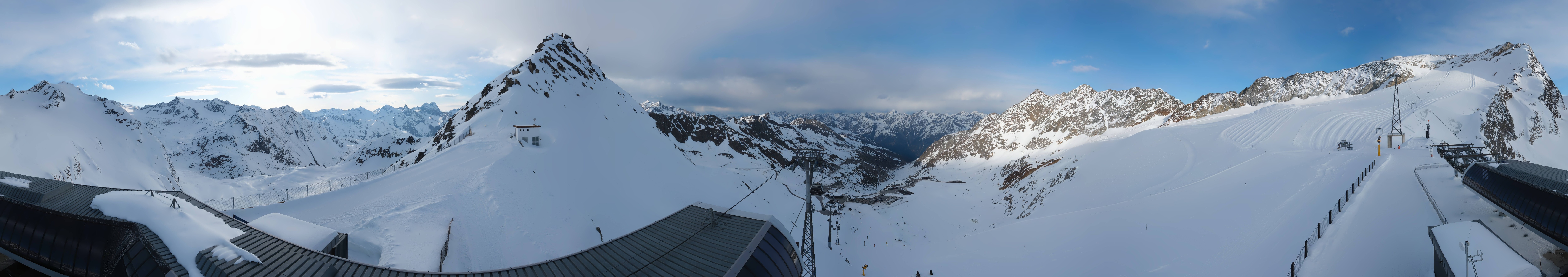 Archiv Foto Webcam Schwarze Schneid / Rettenbachgletscher