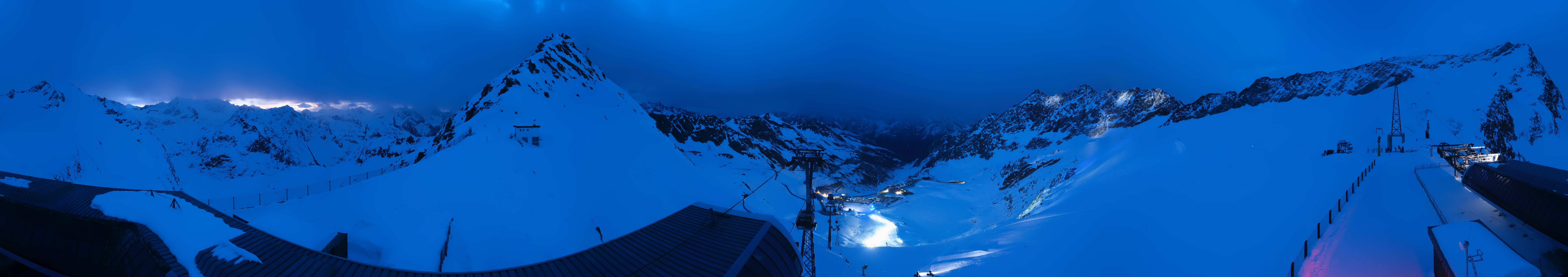 Archiv Foto Webcam Schwarze Schneid / Rettenbachgletscher