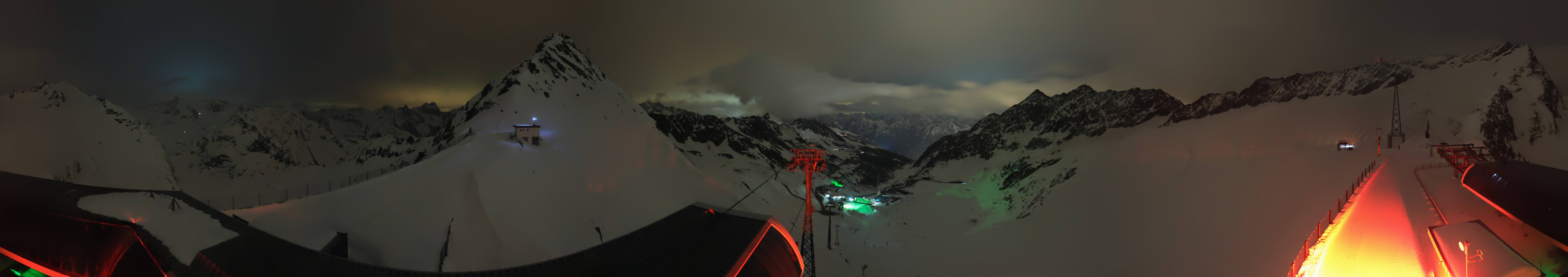 Archived image Webcam Rettenbach Glacier Sölden