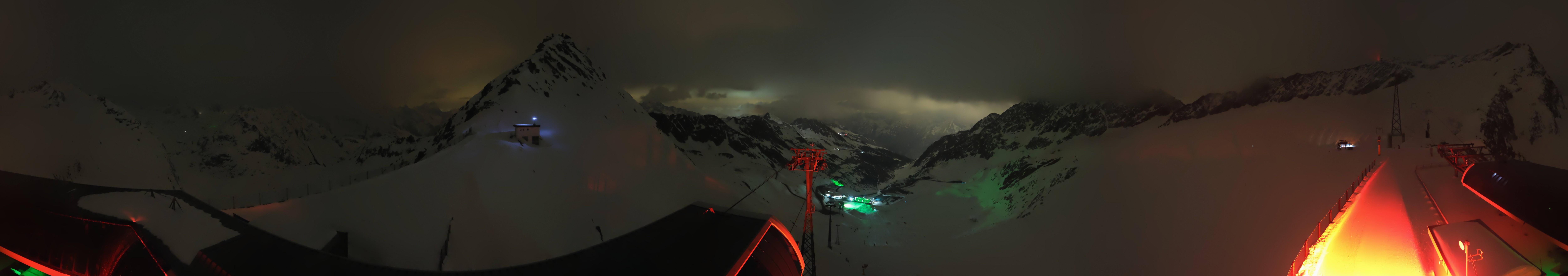 Archived image Webcam Rettenbach Glacier Sölden