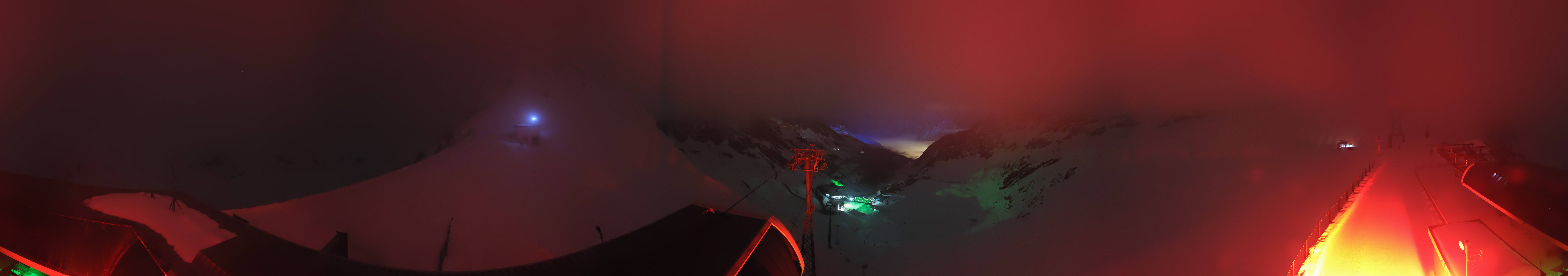 Archived image Webcam Rettenbach Glacier Sölden