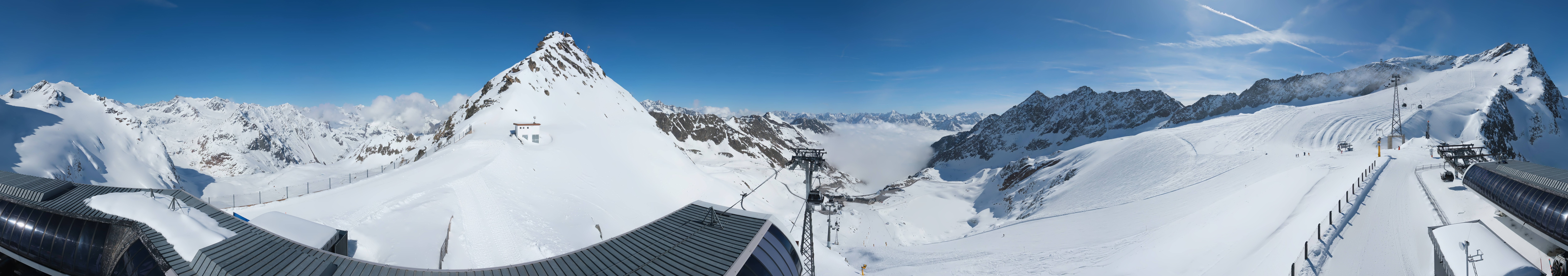 Archived image Webcam Rettenbach Glacier Sölden