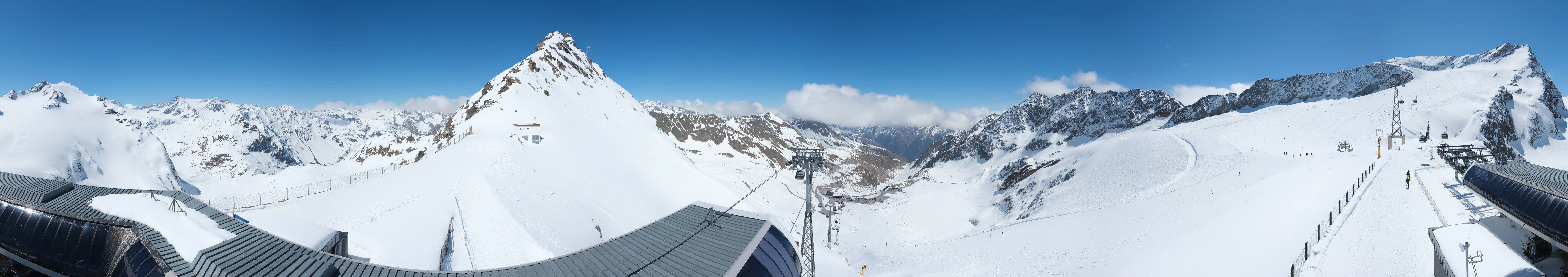 Archived image Webcam Rettenbach Glacier Sölden