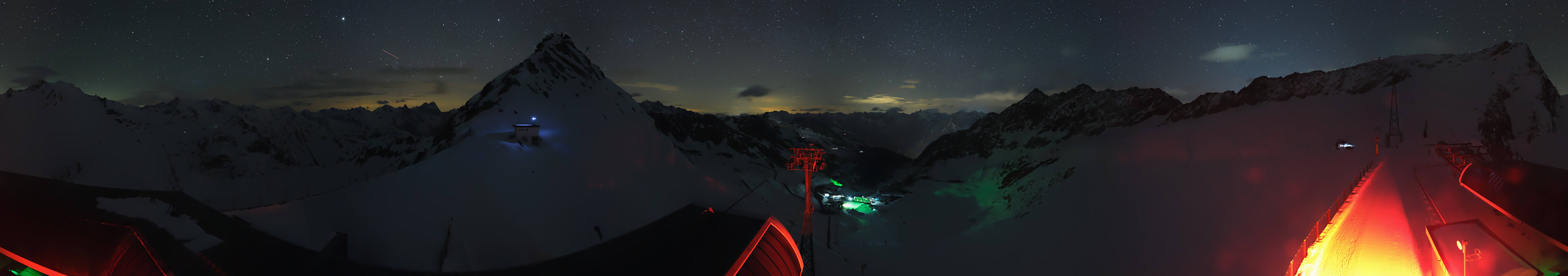 Archiv Foto Webcam Schwarze Schneid / Rettenbachgletscher