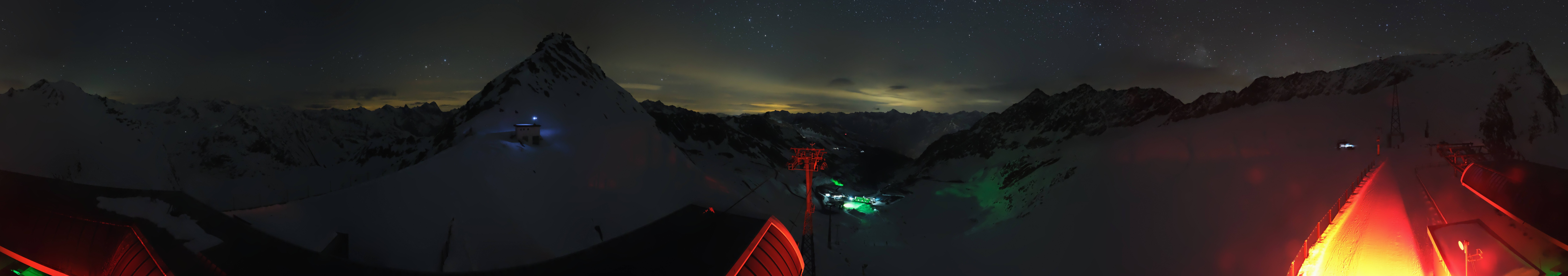 Archiv Foto Webcam Schwarze Schneid / Rettenbachgletscher