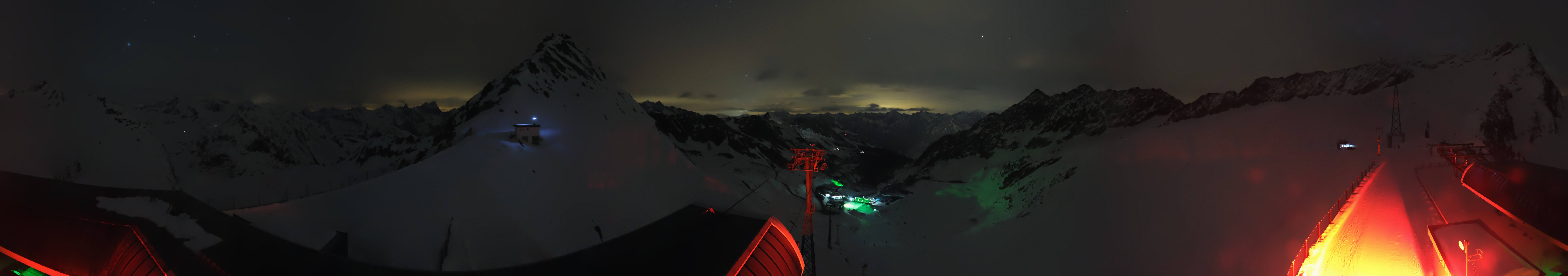 Archiv Foto Webcam Schwarze Schneid / Rettenbachgletscher