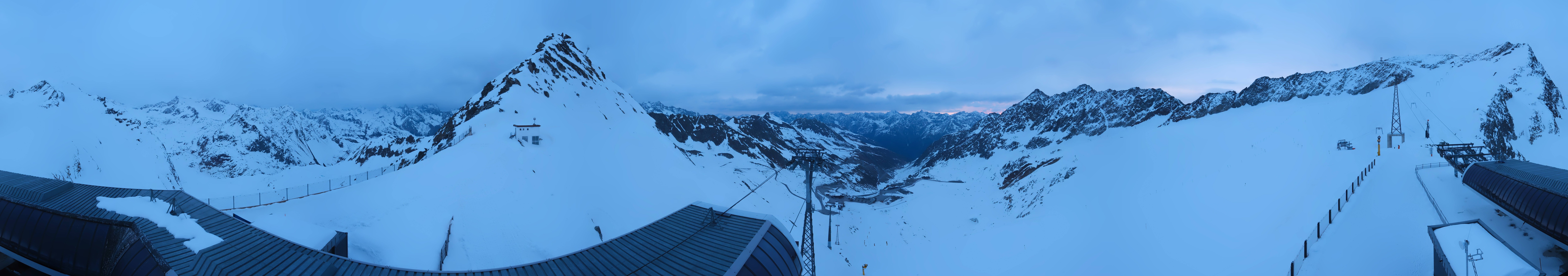 Archiv Foto Webcam Schwarze Schneid / Rettenbachgletscher