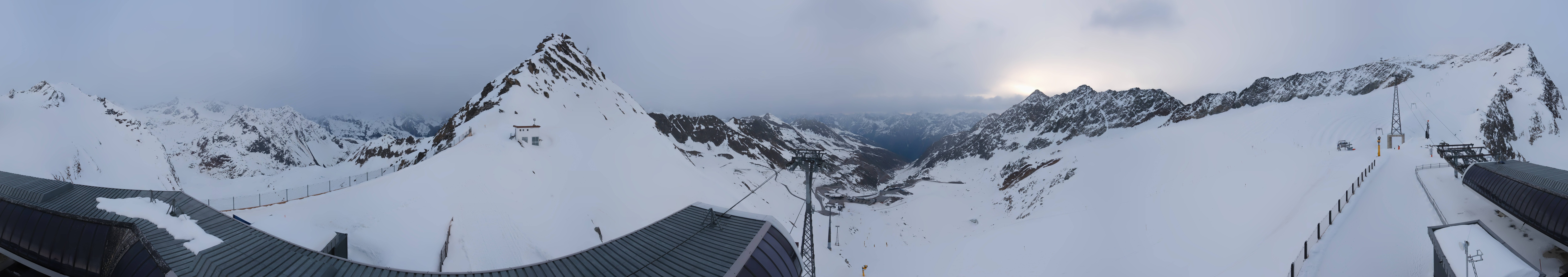 Archiv Foto Webcam Schwarze Schneid / Rettenbachgletscher