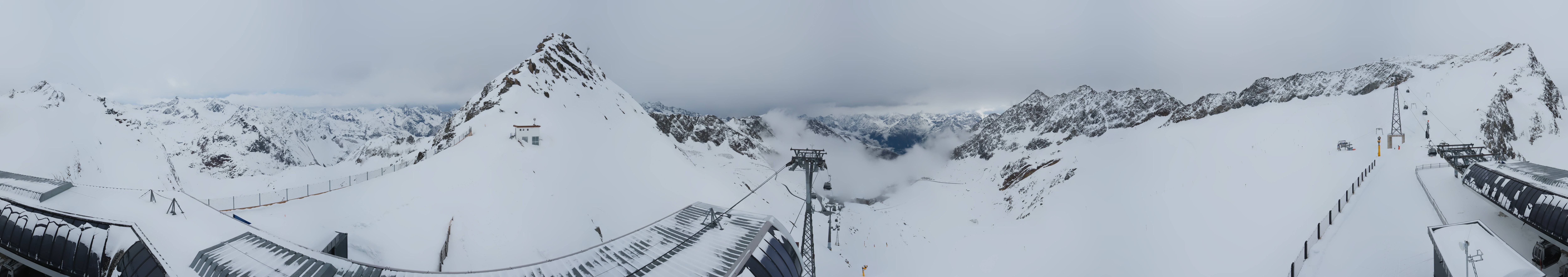 Archiv Foto Webcam Schwarze Schneid / Rettenbachgletscher