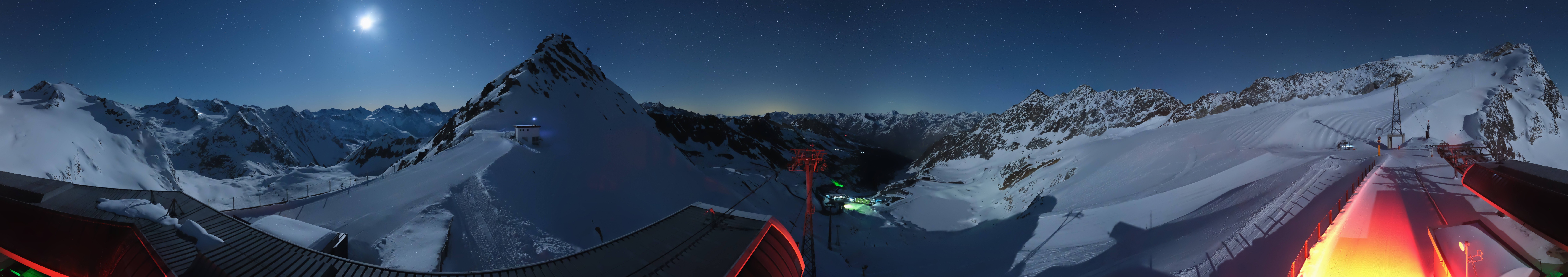 Archiv Foto Webcam Schwarze Schneid / Rettenbachgletscher