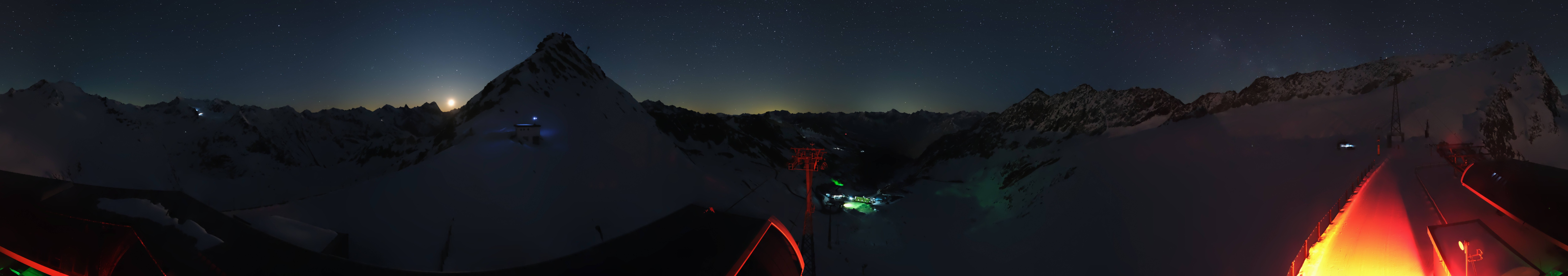 Archiv Foto Webcam Schwarze Schneid / Rettenbachgletscher