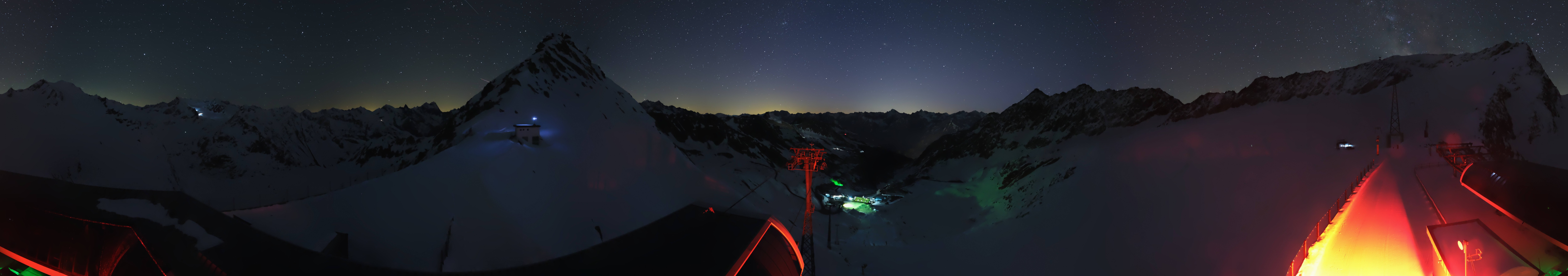 Archiv Foto Webcam Schwarze Schneid / Rettenbachgletscher