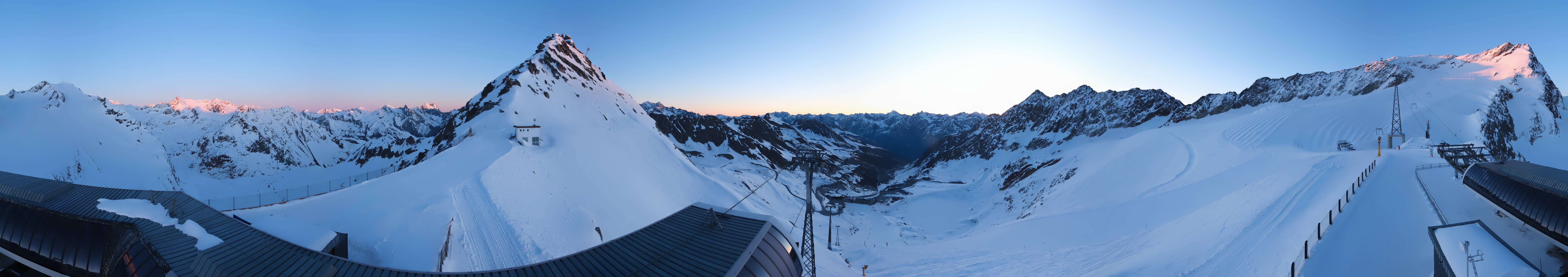 Archiv Foto Webcam Schwarze Schneid / Rettenbachgletscher