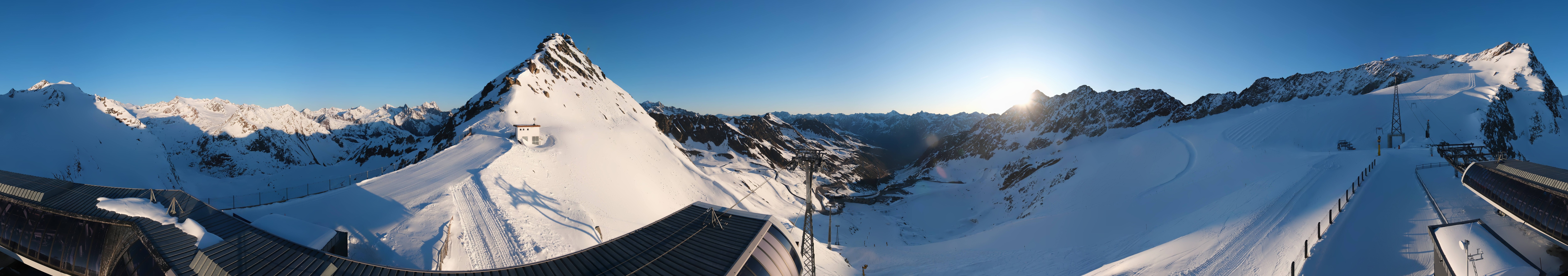 Archiv Foto Webcam Schwarze Schneid / Rettenbachgletscher