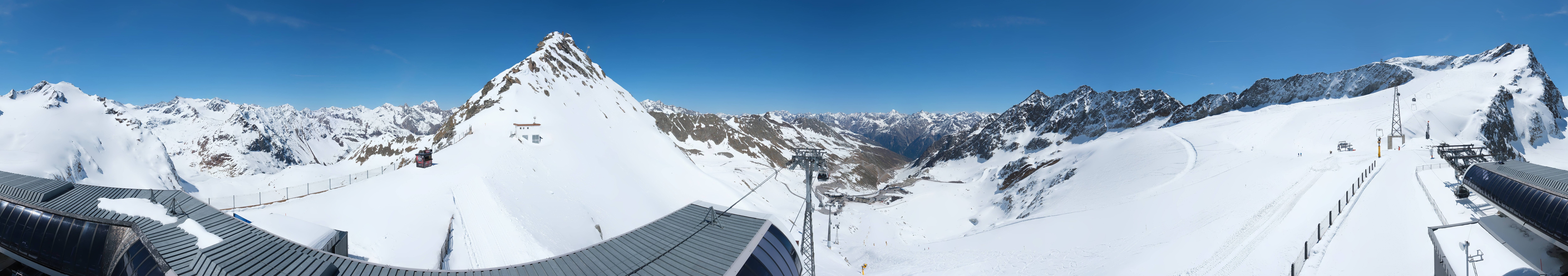 Archiv Foto Webcam Schwarze Schneid / Rettenbachgletscher