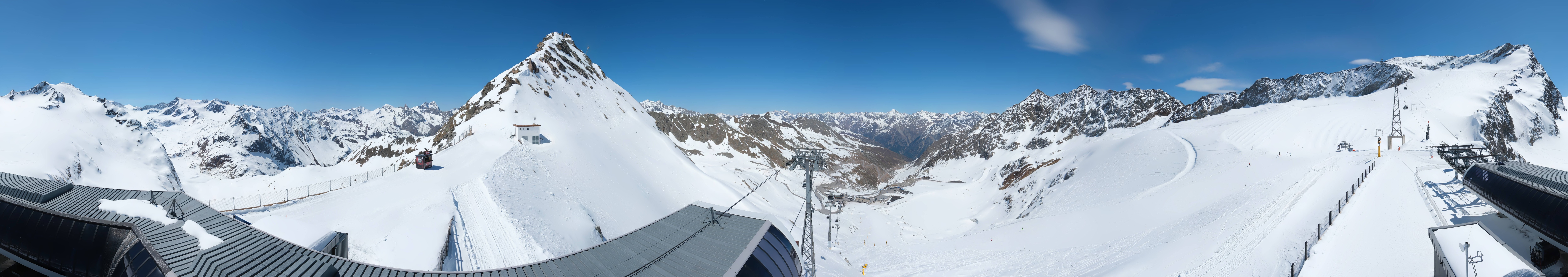 Archiv Foto Webcam Schwarze Schneid / Rettenbachgletscher