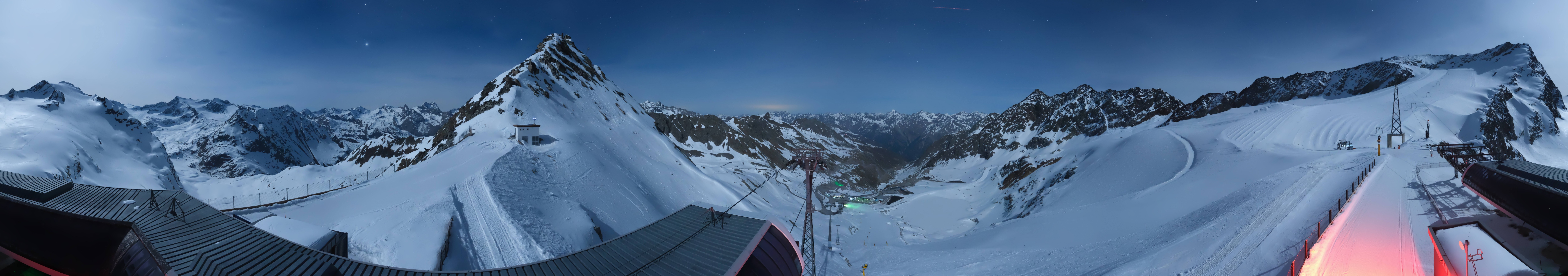 Archiv Foto Webcam Schwarze Schneid / Rettenbachgletscher