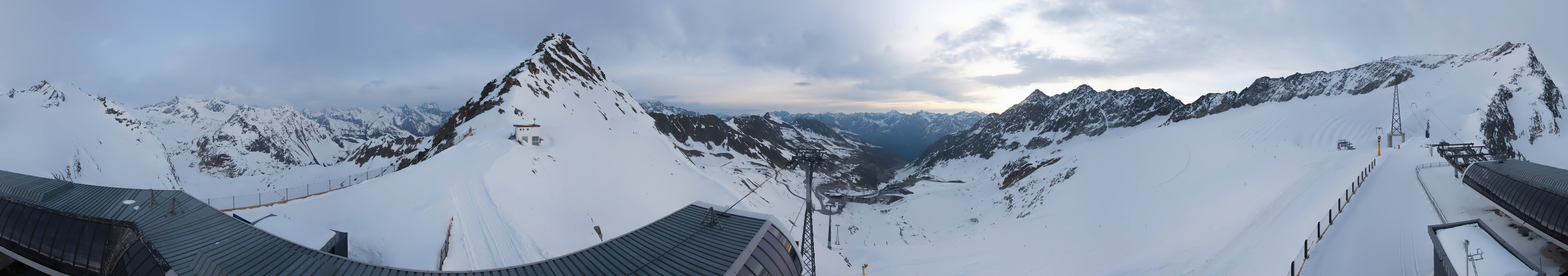 Archiv Foto Webcam Schwarze Schneid / Rettenbachgletscher