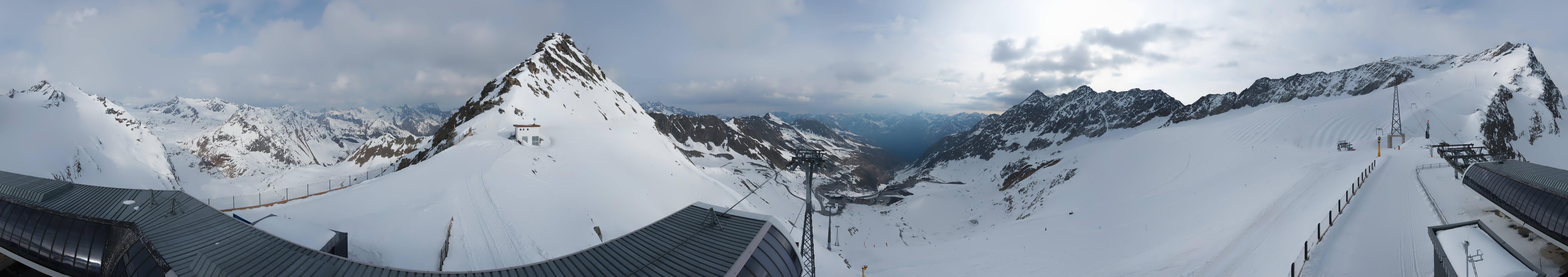 Archiv Foto Webcam Schwarze Schneid / Rettenbachgletscher