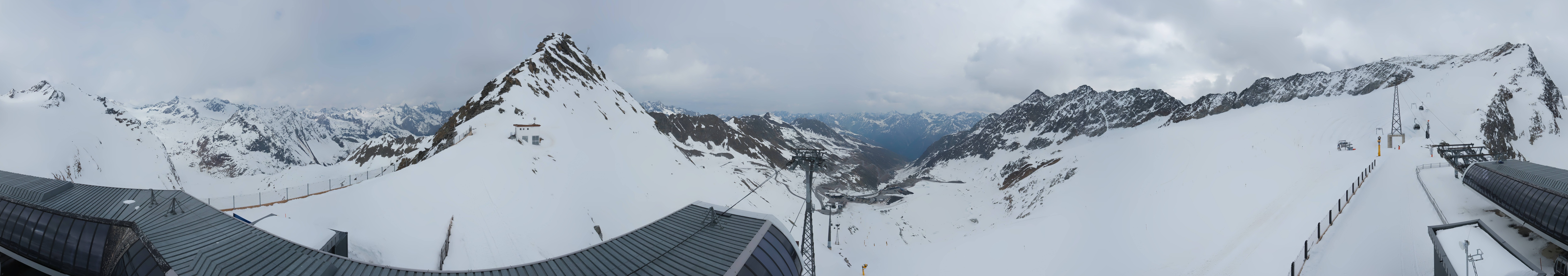 Archiv Foto Webcam Schwarze Schneid / Rettenbachgletscher