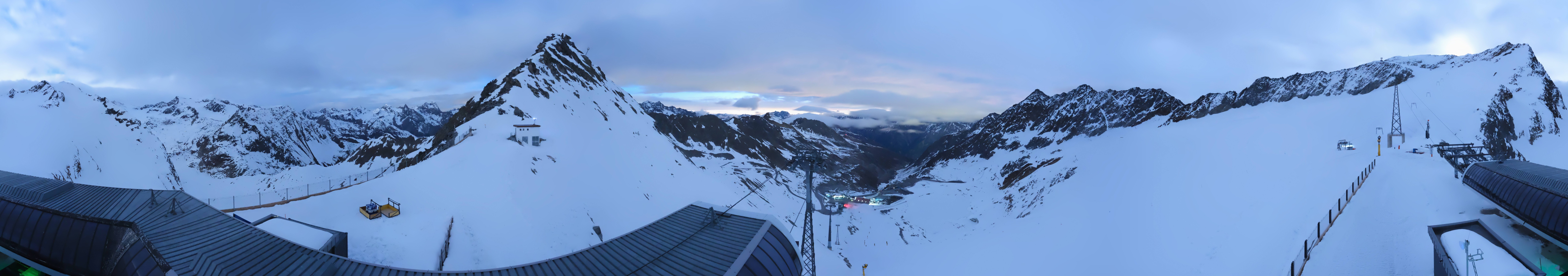 Archiv Foto Webcam Schwarze Schneid / Rettenbachgletscher