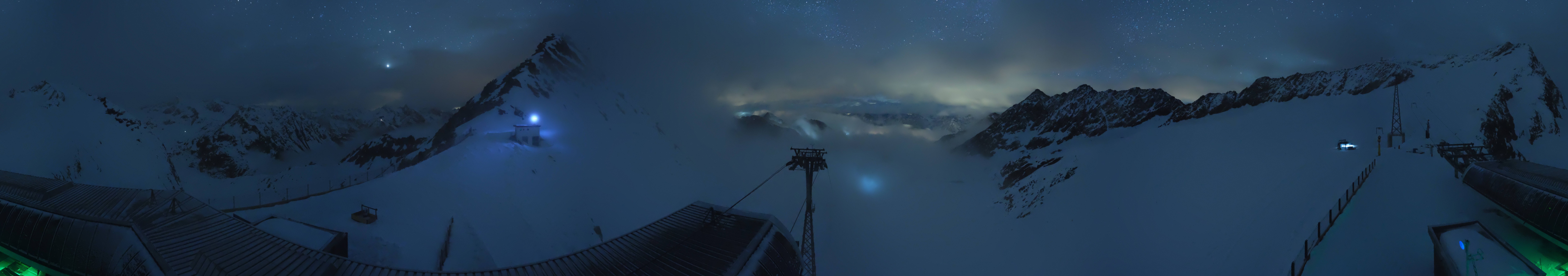 Archiv Foto Webcam Schwarze Schneid / Rettenbachgletscher