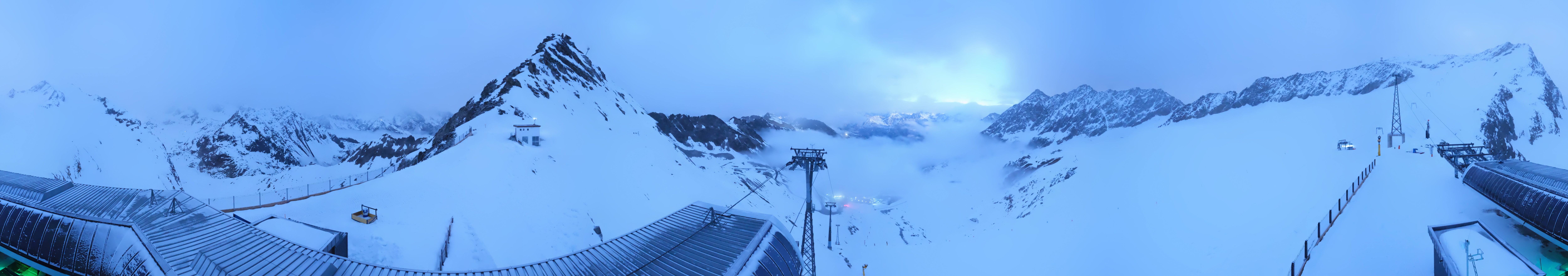 Archiv Foto Webcam Schwarze Schneid / Rettenbachgletscher