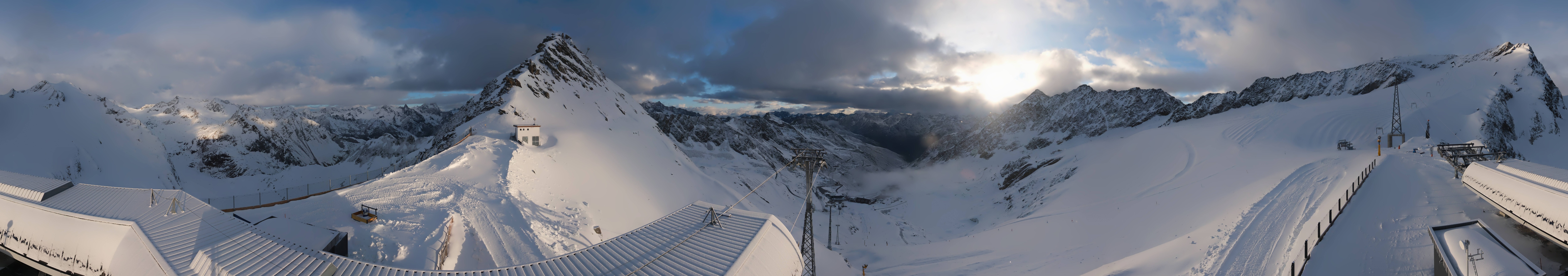 Archiv Foto Webcam Schwarze Schneid / Rettenbachgletscher