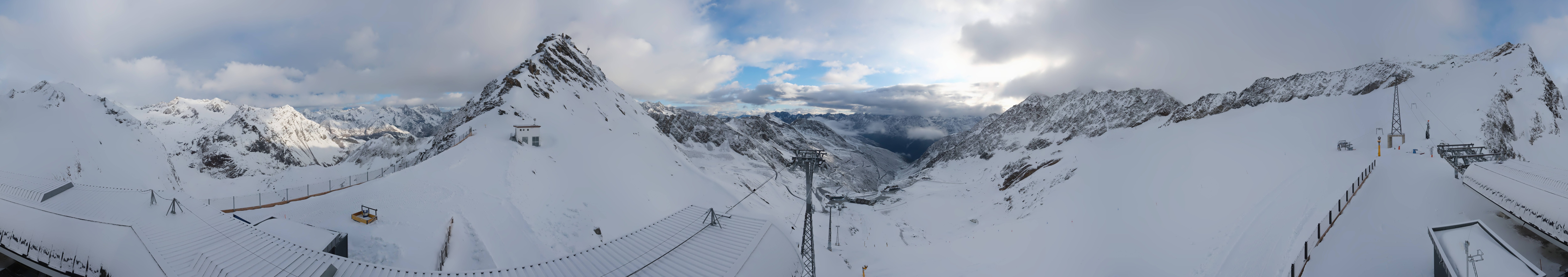 Archiv Foto Webcam Schwarze Schneid / Rettenbachgletscher
