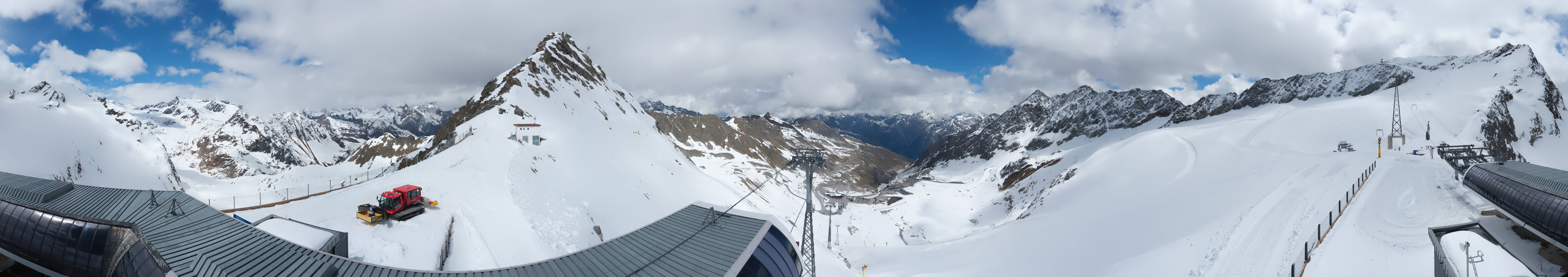Archiv Foto Webcam Schwarze Schneid / Rettenbachgletscher