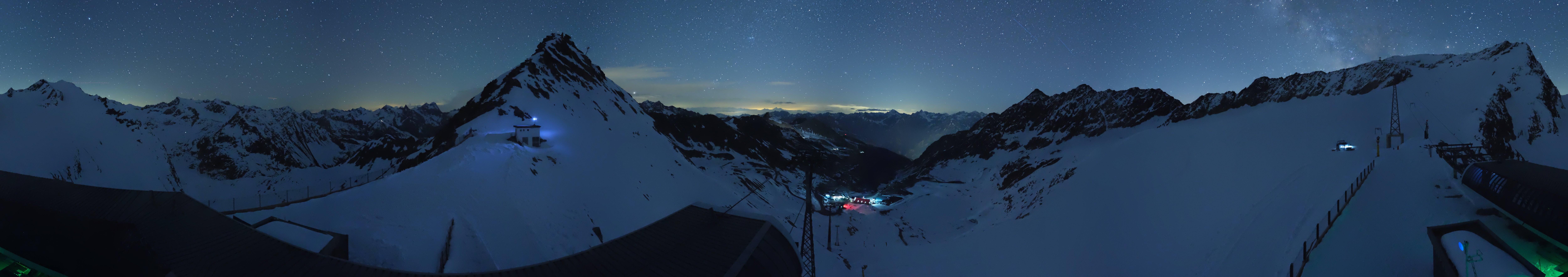 Archiv Foto Webcam Schwarze Schneid / Rettenbachgletscher