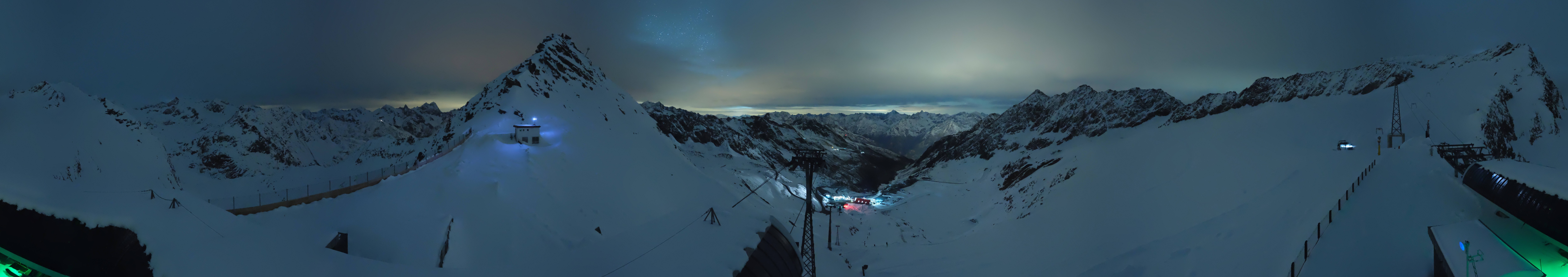 Archiv Foto Webcam Schwarze Schneid / Rettenbachgletscher