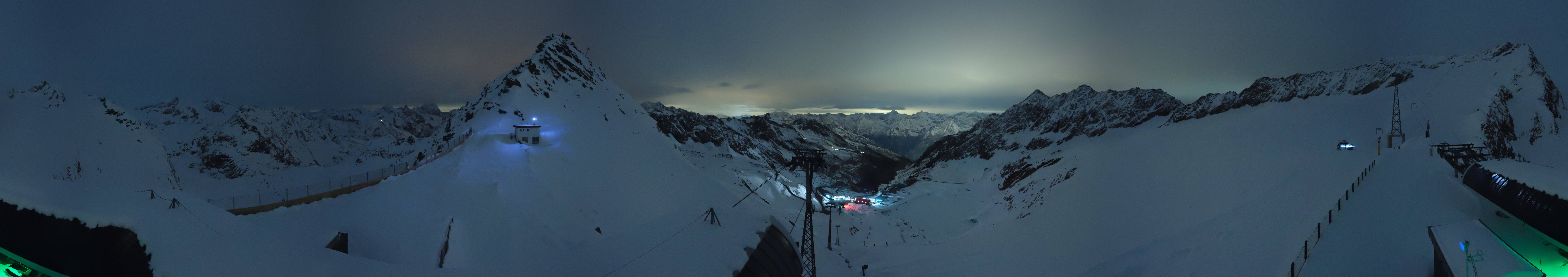 Archiv Foto Webcam Schwarze Schneid / Rettenbachgletscher