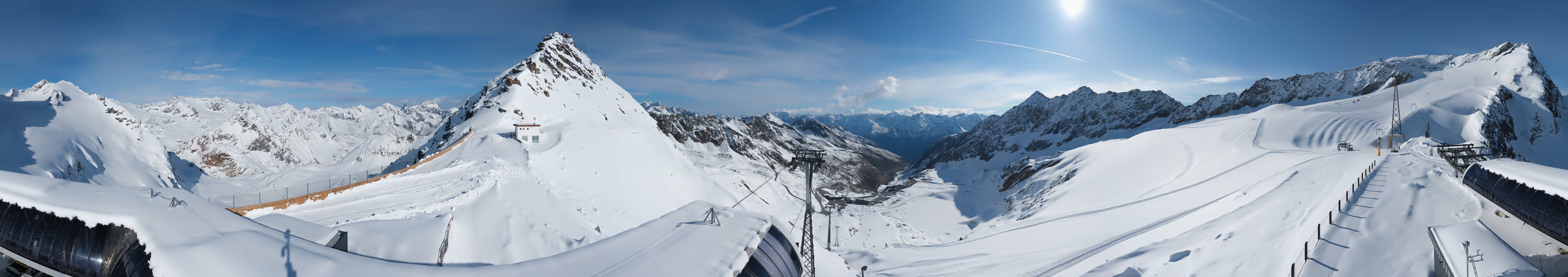 Archiv Foto Webcam Schwarze Schneid / Rettenbachgletscher