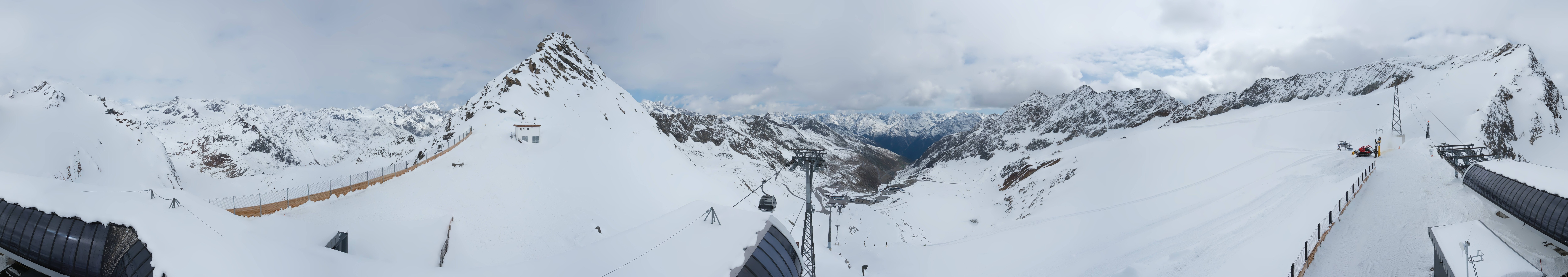 Archiv Foto Webcam Schwarze Schneid / Rettenbachgletscher