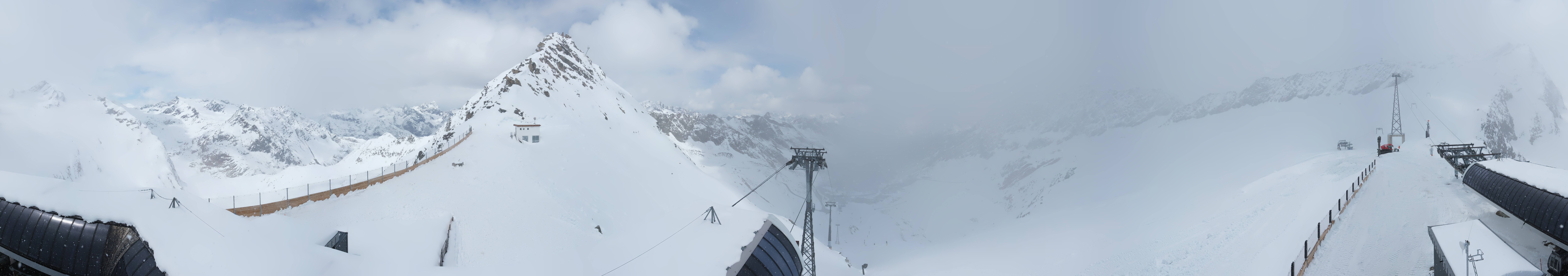Archiv Foto Webcam Schwarze Schneid / Rettenbachgletscher